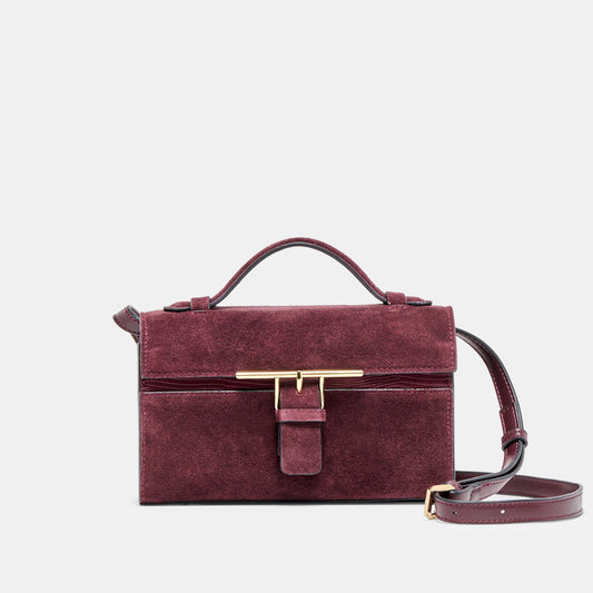 Dolce Vita Zannone Burgundy Suede Crossbody