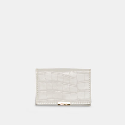 Dolce Vita Mini-Me White Croco Stella Wallet