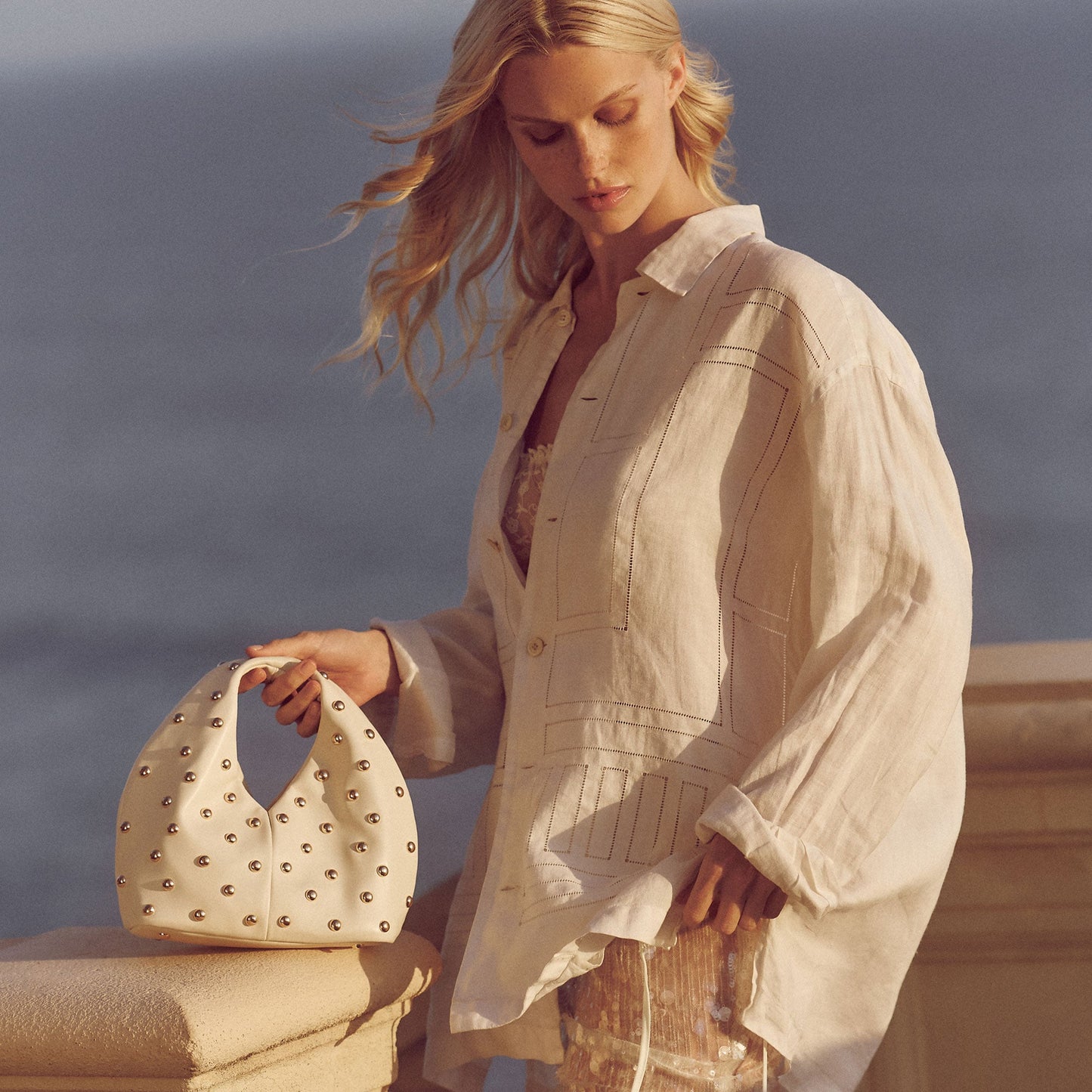 Dolce Vita Dahlia Cream Stella Handbag