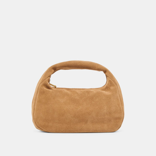 Dolce Vita Frankie Brown Suede Handbag