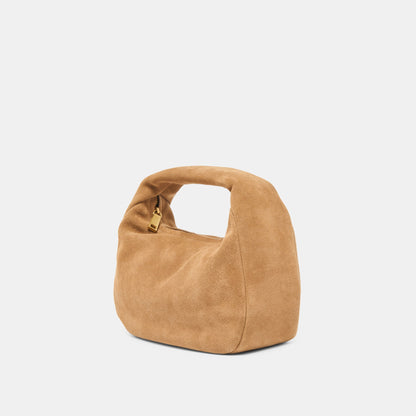 Dolce Vita Frankie Brown Suede Handbag