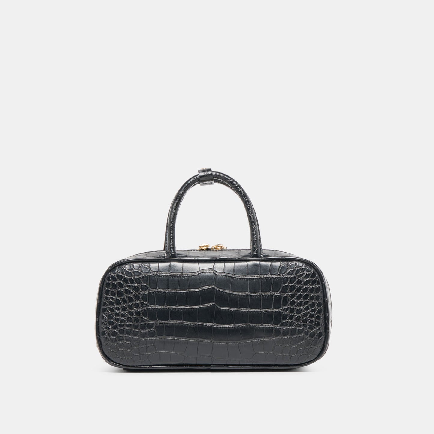 Dolce Vita Flyn Black Croco Stella Handbag