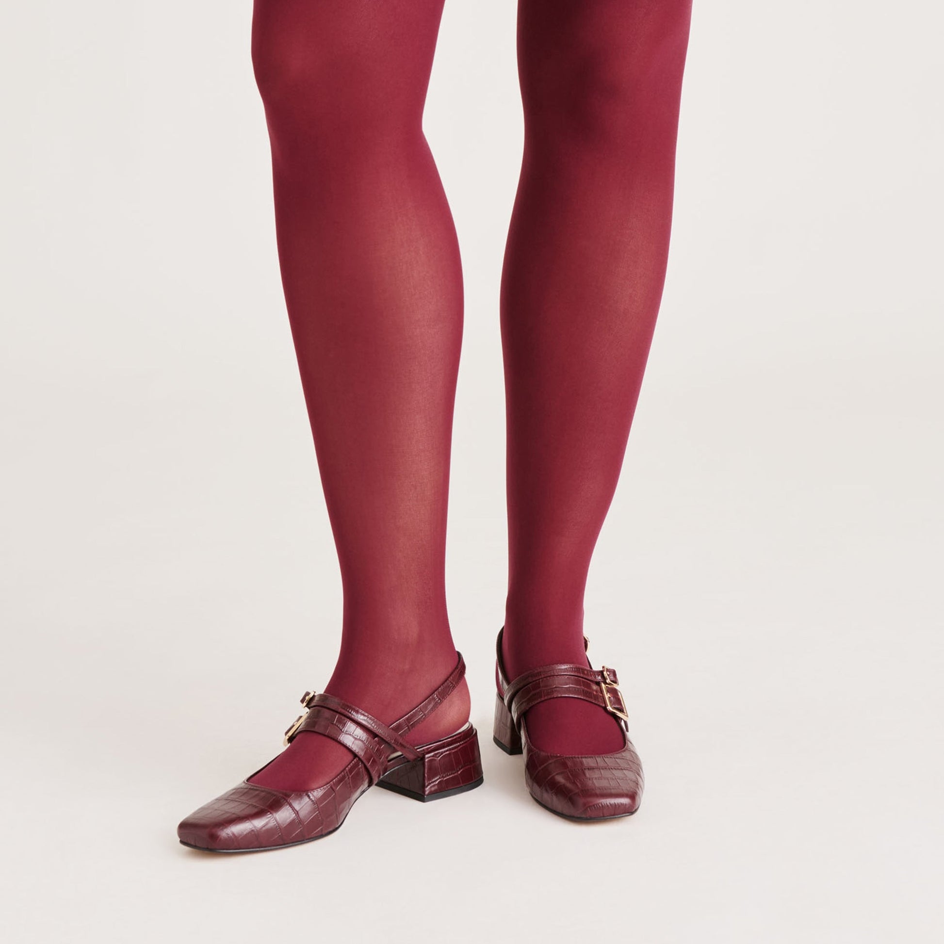 Dolce Vita 2-Pack Cherry Black Solid Tights