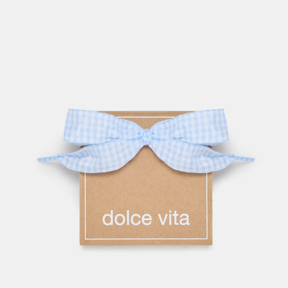 Dolce Vita GINGHAM LACE BLUE MULTI