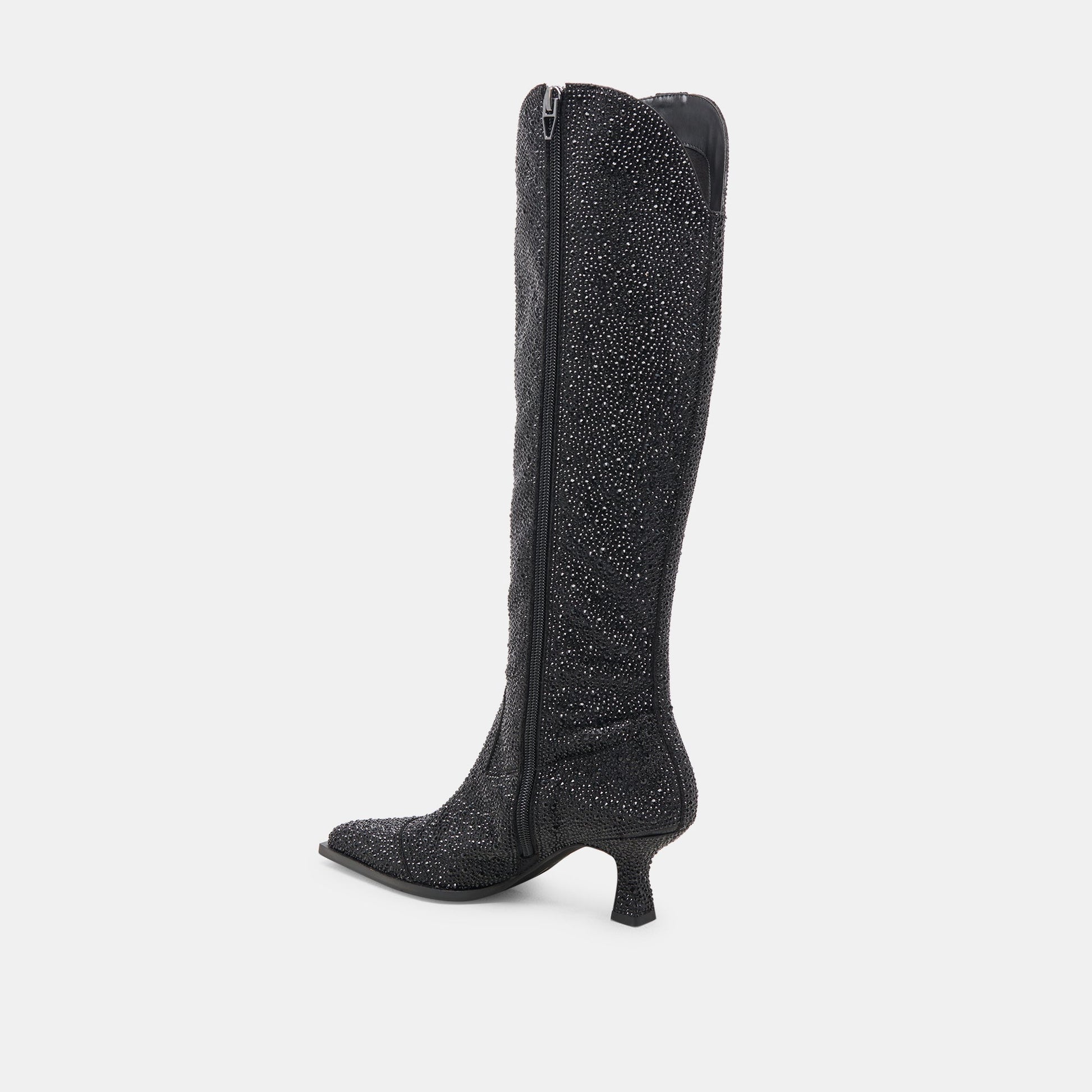 Dolce Vita ARIANA CRYSTAL BOOTS BLACK METALLIC CRYSTAL