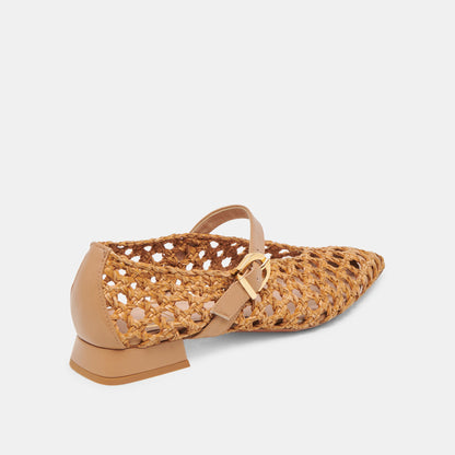 Dolce Vita CATY BALLET FLATS NATURAL WOVEN