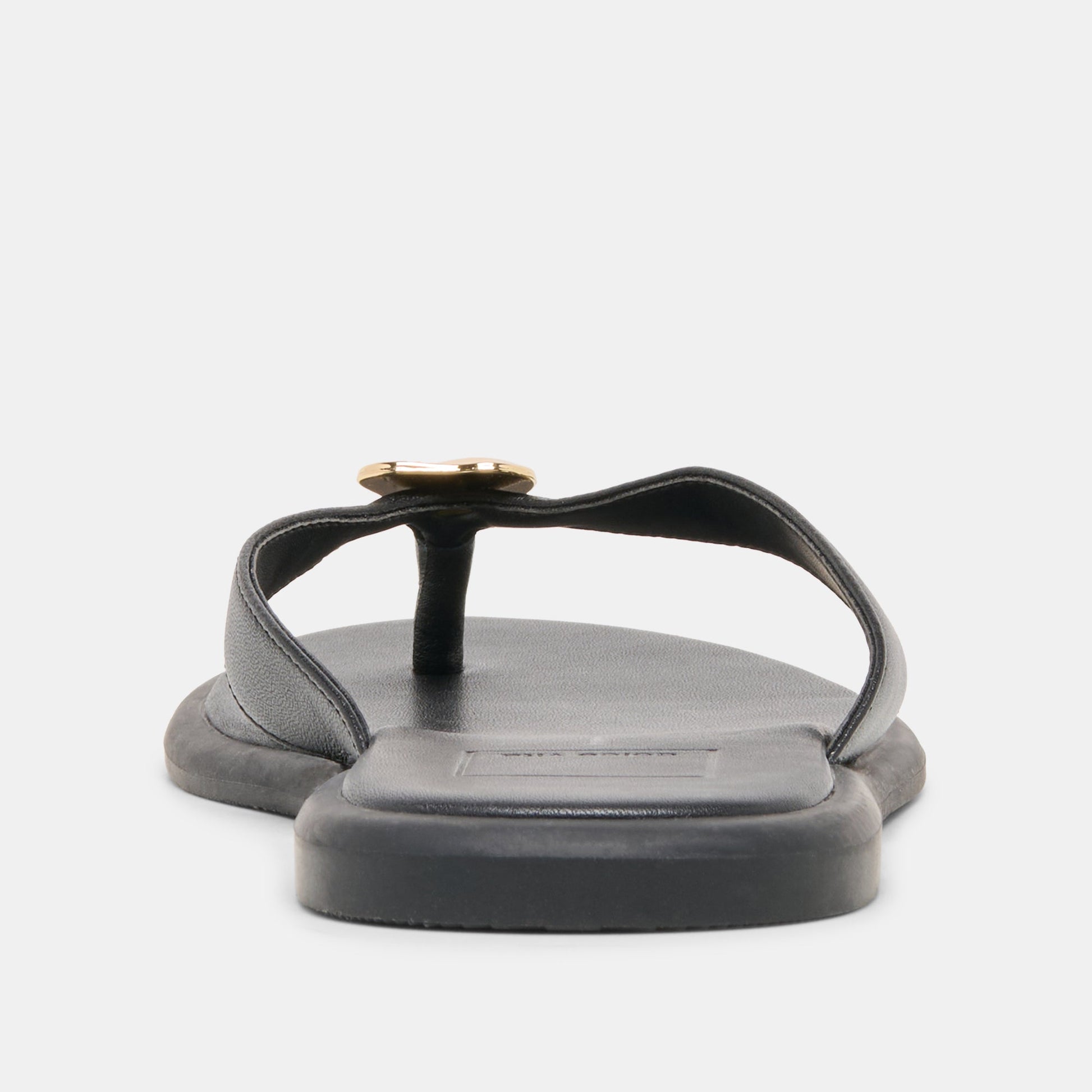 Dolce Vita Jaina Black Leather Sandals