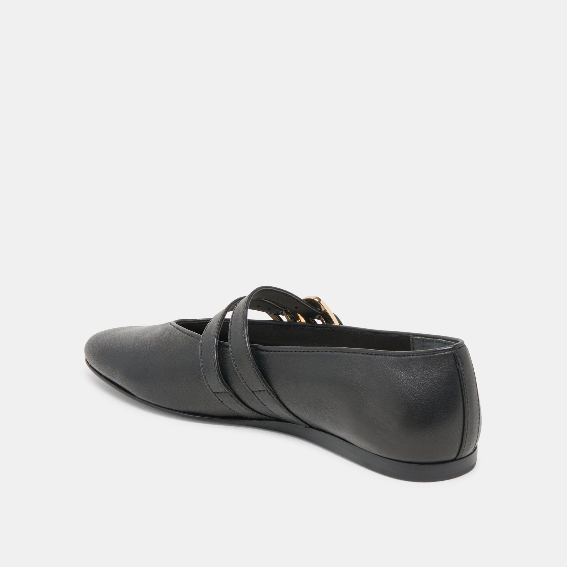Dolce Vita BAYLEE BALLET FLATS BLACK LEATHER