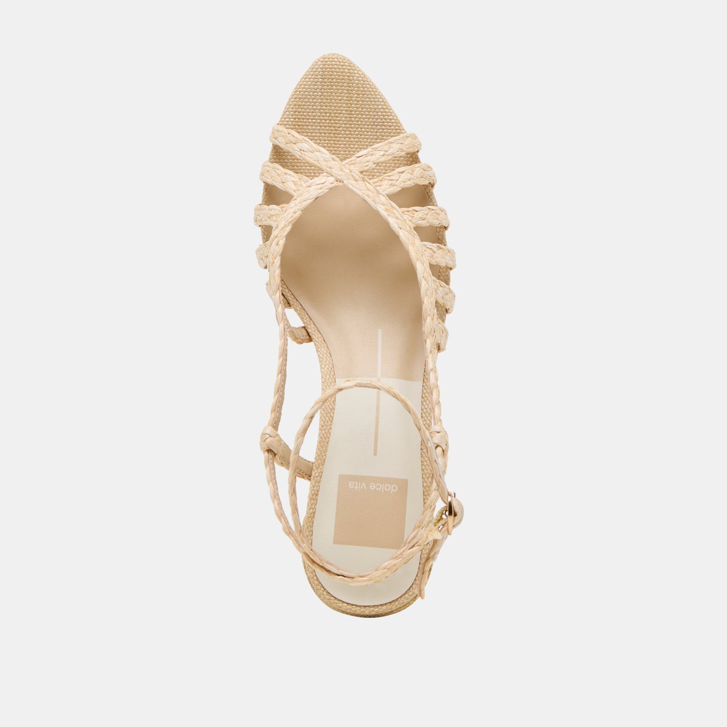 Dolce Vita YASMIN HEELS NATURAL RAFFIA